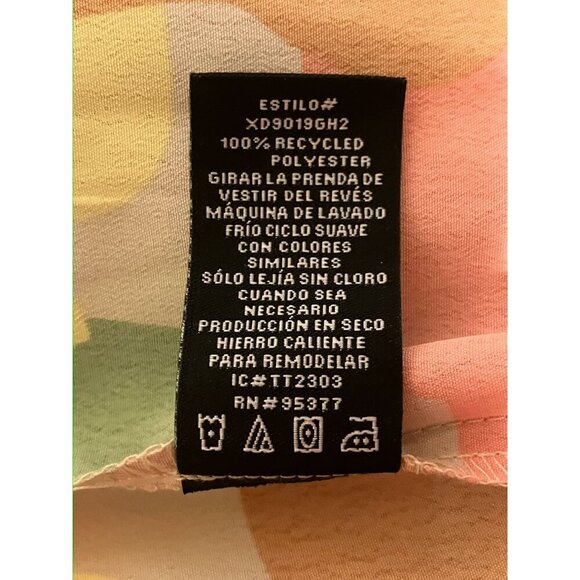 Sanctuary Babydoll Maxi Dress L Tiered Empire Waist Resort Cruise Wedding Shower - Picture 9 of 11